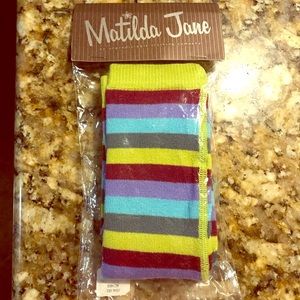 Matilda Jane Color wheel tights, toddler girl. XS.